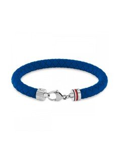 Bracelet en silicone bleu Tommy Hilfiger - Elégance et polyvalence | Samparfums