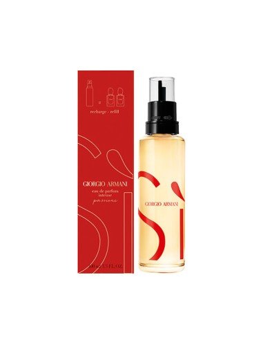 Giorgio Armani Si Passione Intense Eau de Parfum Refil - Elegância e Durabilidade - Sam Parfums