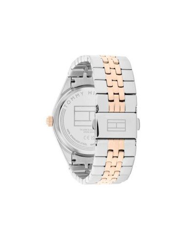 Tommy Hilfiger Monica Damenuhr - Edelstahl Silber und Rose Gold