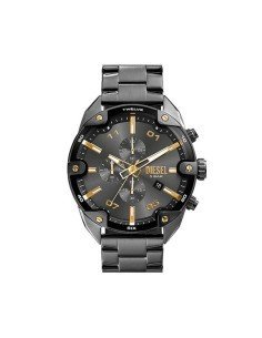 Montre Diesel Watch Montre pour hommes - Collection Spiked, acier inoxydable et bronze mixte