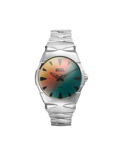 Montre Diesel D-Switch en acier inoxydable - cadran blanc 42 mm