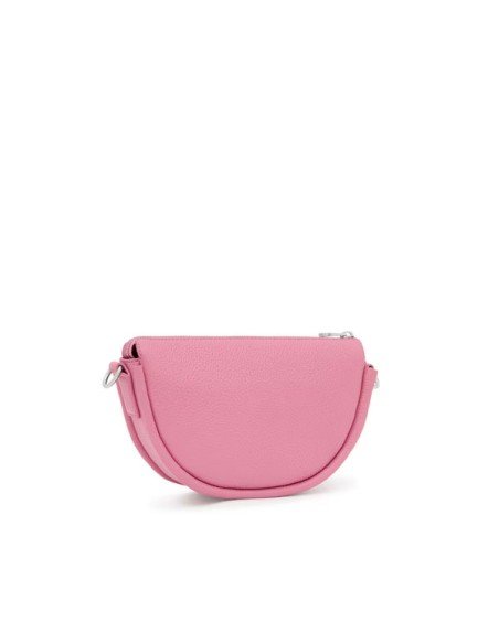 Tous Medium Pink Dark Leather Shoulder Bag TOUS Miranda | Eleganza e stile da Sam Parfums
