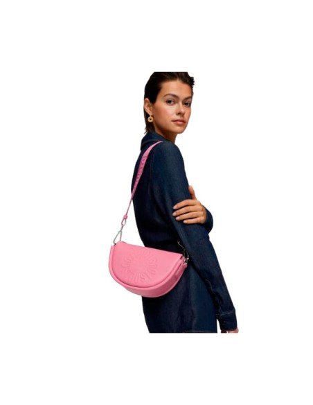 Tous Medium Dark Pink Leder Umhängetasche TOUS Miranda | Eleganz und Stil bei Sam Parfums