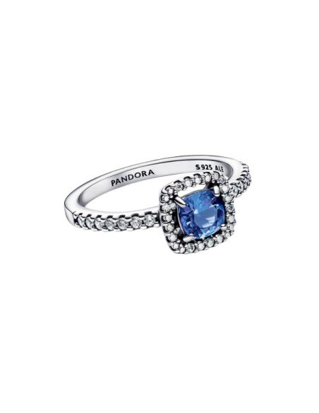 Pandora Halo Blue Ring: Elegance and Sparkle in Every Detail
