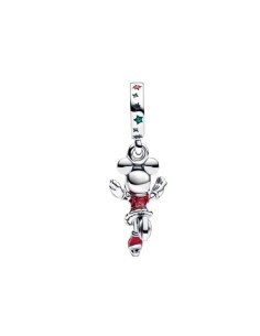 Pandora charm Minnie Mouse patinando sobre hielo de Disney en plata de ley