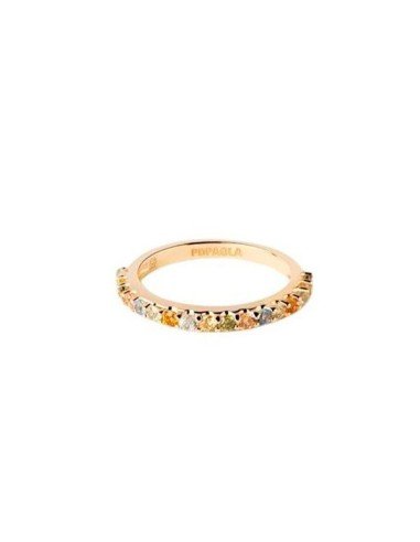 Anillo Rainbow de PDPAOLA - Elegancia única y colores vibrantes
