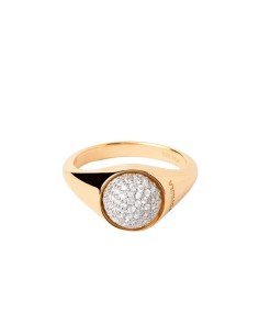 PDPAOLA Pave Moon Ring - Unique elegance and style for your special occasions