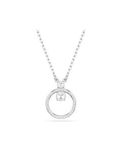 Ciondolo Swarovski Constella, rodiato, rotondo: eleganza in bianco 2