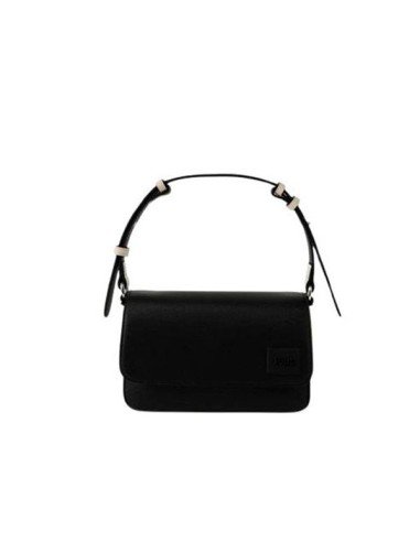 Bolso de hombro Amanda Tous en negro y neige - Elegancia y estilo asegurados