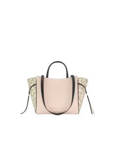 Tous City medium beige and black Kaos Icon