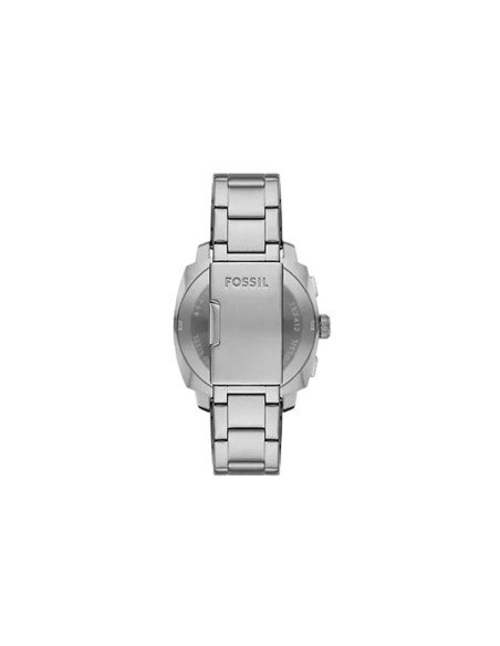 Montre chronographe Fossil Machine : design masculin, bracelet gris et cadran noir