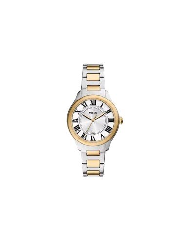 Montre Fossil Gilmore bicolore avec chiffres romains, sophistication et style durable