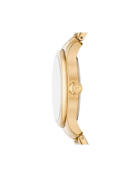 Montre Fossil Gilmore en acier inoxydable bicolore : élégance haut de gamme et durabilité