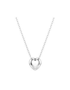 Swarovski Ariana Grande Collana: Cuore bianco, placcatura in rodio, glamour ed eleganza 2