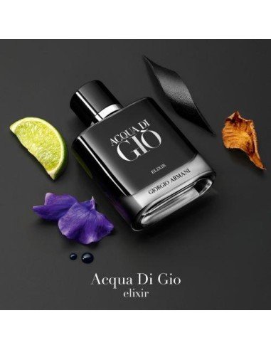 Fragancia Acqua Di Gio Homme Elixir de Giorgio Armani: elegancia y frescura masculinas