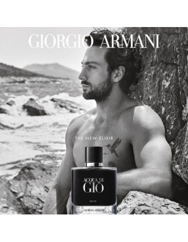 Fragancia Acqua Di Gio Homme Elixir de Giorgio Armani: elegancia y frescura masculinas