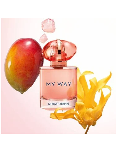 My Way Ylang Eau de Parfum: Energía floral con mango, ylang-ylang y vainilla