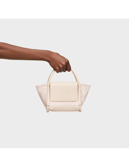 Tous Capazo small beige - Elegância e funcionalidade numa mala versátil para todas as ocasiões
