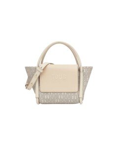 Kleine beige Tragetasche Tous Silhouette Soft: Raffinierte Eleganz und Vielseitigkeit