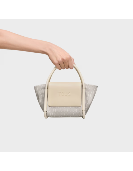 Kleine beige Tragetasche Tous Silhouette Soft: Raffinierte Eleganz und Vielseitigkeit