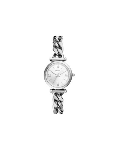 Montre Fossil Carlie ES5331 : élégance et durabilité dans un ton argenté