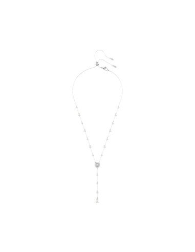 Collana Swarovski Ariana Grande: cuore bianco, lusso ed eleganza in placcatura rodio
