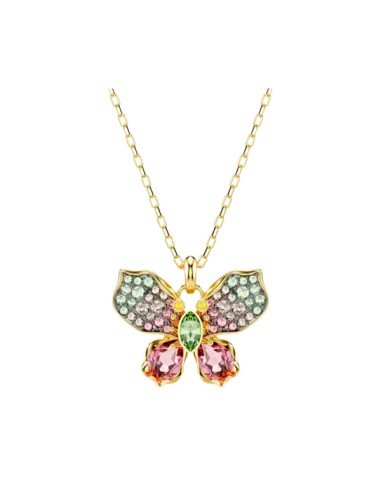 Pendente Idyllia Swarovski: eleganza multicolore in placcatura oro