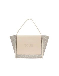 Tous Alcofa grande bege estampada TOUS Silhouette Soft