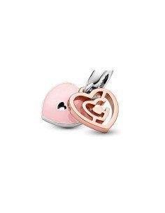 Rosa Maneira Do Amor Pandora Charme De Prata, as últimas ofertas em Pandora joalharia 2