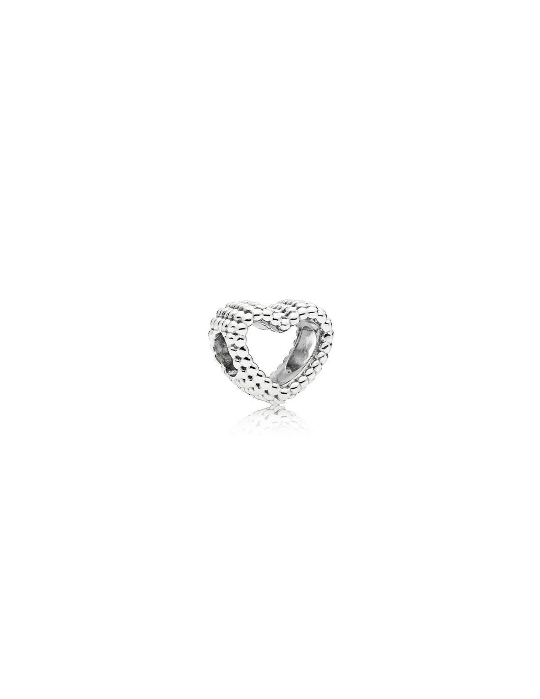 Charm (pendentif) En Argent Sterling Forme Cœurs - Occasion, Bijou Vintage