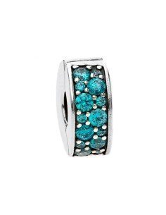 Clip In Argento Verde Blu Zirconi Pandora, ultime offerte sul Pandora gioielli