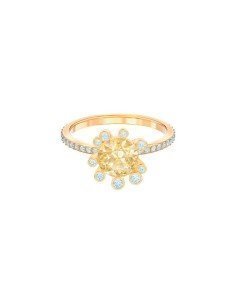 Anel De Oliva Multicolorido Tom De Ouro, as últimas ofertas em Swarovski joalharia 2