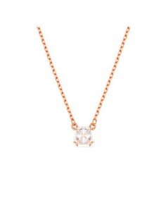 Stilla Swarovski Anhänger - Quadratische Größe in Rose Gold Plated | Elegantes Geschenk bei Samparfums.de