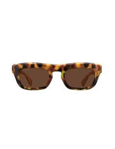 Lunettes de soleil Gucci havana : style épuré et protection UV pour hommes 2