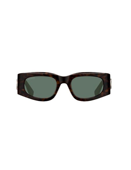 Gucci Damen-Sonnenbrille Havanas grün rechteckig: unübertroffener Luxus und Eleganz