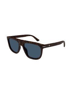 Gucci Havana Oval Sunglasses with blue lenses luxe et élégance masculine