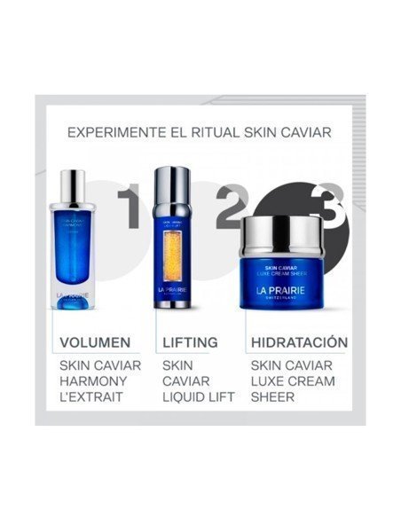 Crème pour le visage au caviar La Prairie : fermeté, élasticité et rajeunissement instantanés