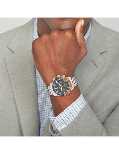 Montre Tommy Hilfiger TH85 : élégance bicolore et fonctionnalité
