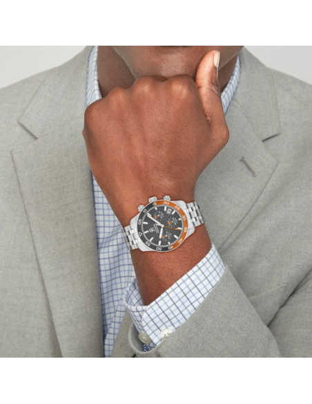 Montre Tommy Hilfiger TH85 : élégance bicolore et fonctionnalité