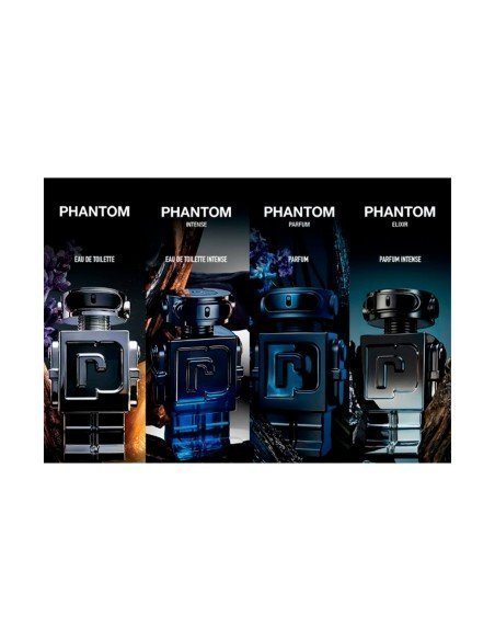 Ricarica Phantom Elixir: Profumo maschile intenso e fresco con oud e vaniglia