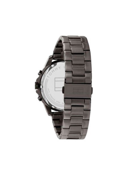Tommy Hilfiger orologio da uomo grigio multifunzione, cinturino in acciaio inossidabile, moderno e resistente all'acqua