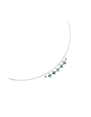 Colar Agatha Beloved em prata multicolorida: elegância moderna e versatilidade para o dia a dia