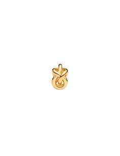 Charm Pandora Infinity Knot: simbolo di resilienza in argento sterling e oro 14 ct 2
