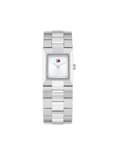 Orologio analogico argentato Tommy Hilfiger: stile e precisione senza tempo