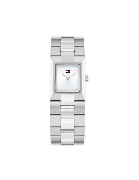Montre analogique argentée Tommy Hilfiger : style intemporel et précision