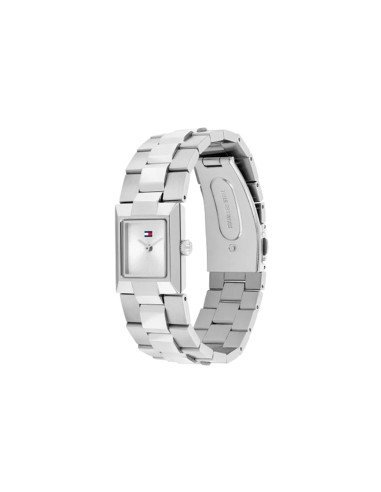 Silver analog Tommy Hilfiger watch: timeless style and precision