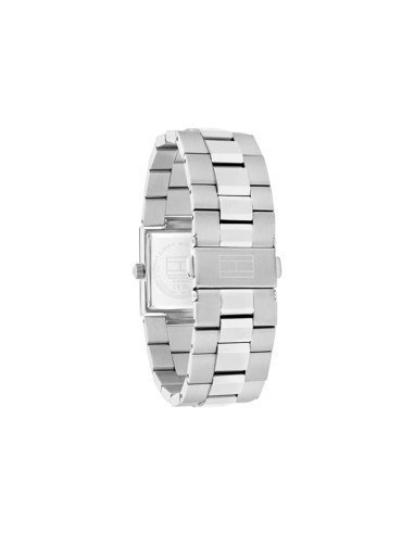 Montre analogique argentée Tommy Hilfiger : style intemporel et précision