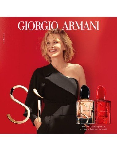 Perfume Giorgio Armani Sì Passione Red Musk: explosão frutada e floral para mulheres ousadas