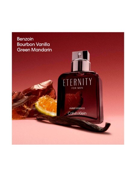 Perfume Eternity Men Amber Essence: frescura e calor masculino da Calvin Klein