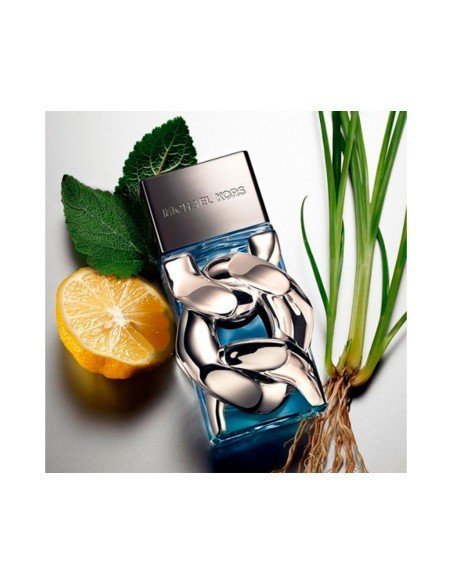 Profumo maschile Michael Kors Man: agrumato, speziato, con energia oceanica e calore legnoso.